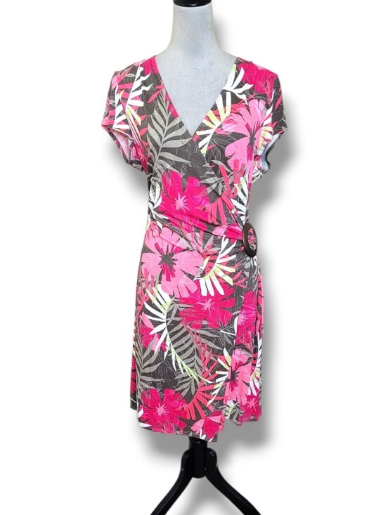 Joseph Ribkoff Dresses & Skirts - Joseph Ribkoff Floral Faux Wrap Dress